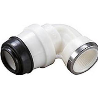Hawle Delrin vinkel med muffe 32 mm x 1''. 90°. PN16. POM