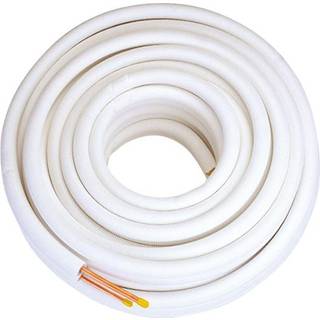 Isolerede dobbeltrør 1/4" - 3/8" - 20 meter