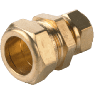 Kobling 15 - 12 mm Kompressions Fittings