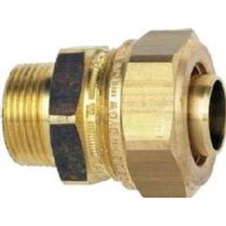 TA Kompressionsovergang 3/4"-28x4 mm til pex, med nippel