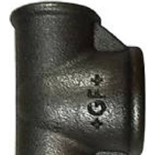 +GF+ tee 90° sort reduceret 1 1/2-2-1 1/2''