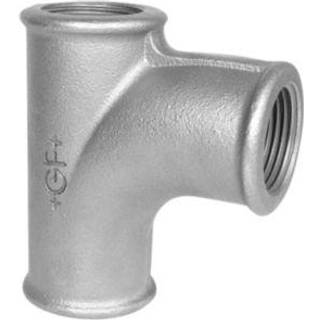 +GF+ strømtee 90° galvaniseret 1 1/4''