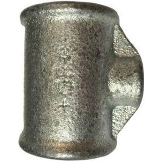 +GF+ tee 90° galvaniseret reduceret 1-1/4''