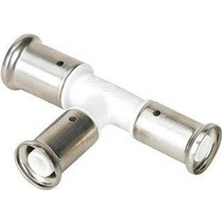 Henco pres tee PVDF reduceret - 2 afgreninger 26 x 20 x 20 mm