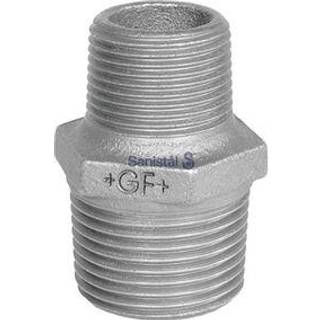 +Gf+ Brystnippel Galv. 1X1/2 Gf Georg Fischer