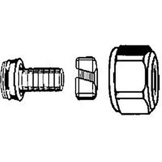 Ta -compres.fit. 3/4 euro x 16 stål/cu