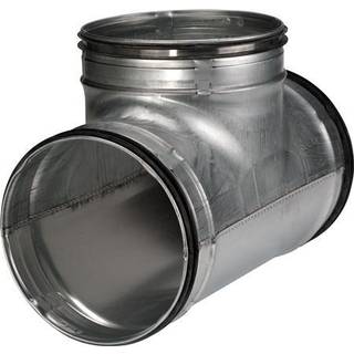 125 x 125 x 125 mm T-rør ventilation TCPL