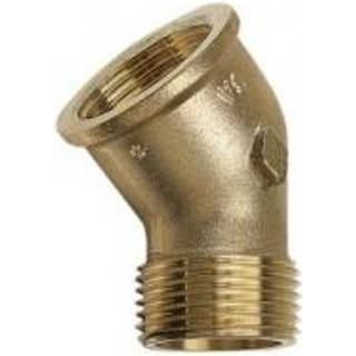 PURAFIT vinkel 1.1/4'' muffe/nippel. 45°. Siliciumbronze. Blyfri.