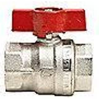 Kuglehane 3/8" muffe/muffe. Med T-greb