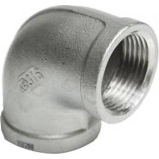 Vinkel 90° 1.4408, 20 bar 2 muffe/muffe