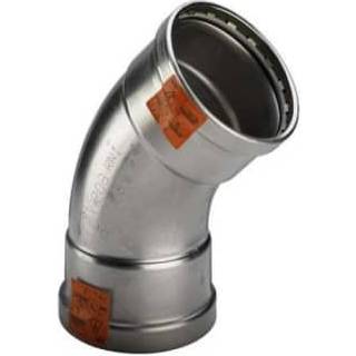 Viega Sanpress Inox XL bøjning 45° 88,9 Rustfritstål/blank, 482664