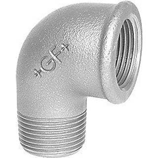 +GF+ Vinkel 90° galvaniseret muffe/nippel 4