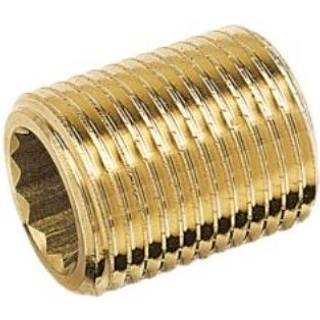 PURAFIT nippelrør 3/4''. Sammenskåret. Siliciumbronze. Blyfri.