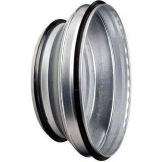 centrisk kort reduktion Ø200-125 mm Muffe/Nippel, længde 81mm