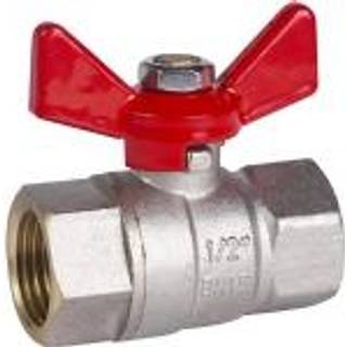 Kuglehane 1/2" Muf/Muf T-Greb Solar