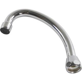 Universal forkromet J-tud 3/4" med fremspring 200 mm
