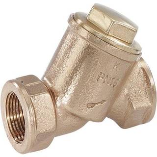 Kemper snavssamler muffe/muffe 1/2" PN16 rødgods