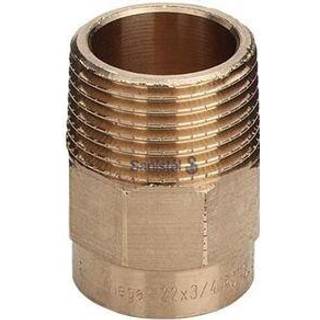Viega Lodde overgangsnippel mf/np 54x2