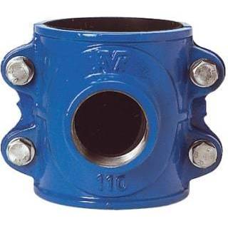 AVK anboringsbøjle 63 mm x 1.1/4''. PN16. A2 bolte. Duktiljern