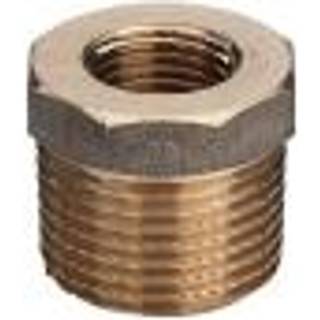 Viega Nippelmuffe 3/4" x 3/8" rødgods