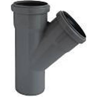 Nicoll HTP Grenrør 45° 32/32 mm M/2 Hvid - Muffe