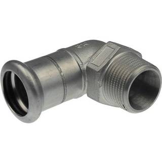 Vsh Fabrieken Vsh bøjning 90° muffe/nippel 42 mm x 11/2 syrefast