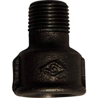 Spidsmuffe Sort 1/2X3/8 Solar