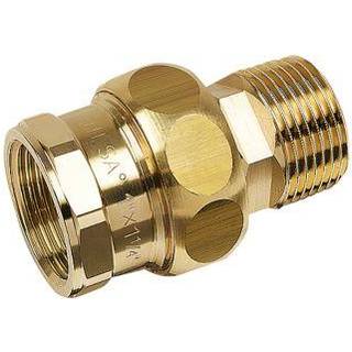 PURAFIT union 3/4'' muffe/nippel. Siliciumbronze. Blyfri.