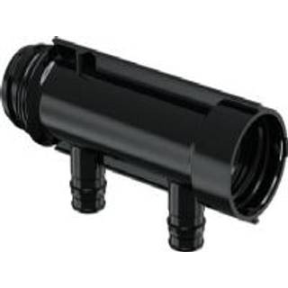 Uponor q&e fordelerrør ppm sort 2 x 16 mm