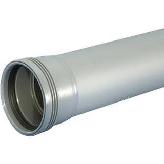 Nicoll HTP afløbsrør med muffe Ø50, 150 mm, grå.