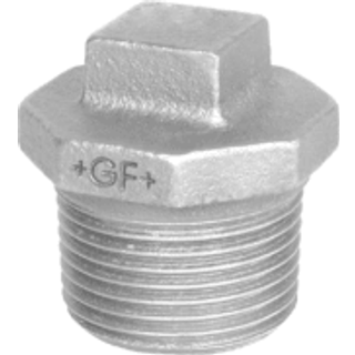 Georg-Fischer Prop galvaniseret med rand 1/8