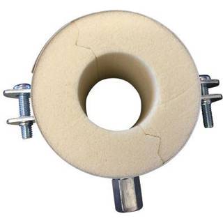 Isoglobal rørbærer vvs 28x20 mm. M8/M10 inkl. Galv. Bøjle og isolering.