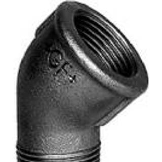 GF  vinkel sort mf/np 45gr 2