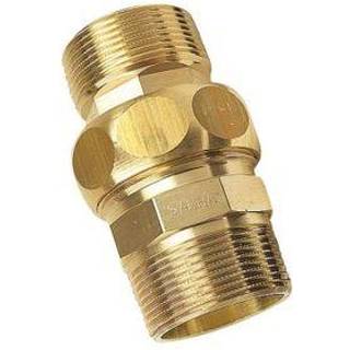 PURAFIT union 1/2'' nippel/nippel. Siliciumbronze. Blyfri.