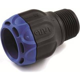 Isiflo SPRINT overgang med nippel 32 mm x 1.1/2''. komposit