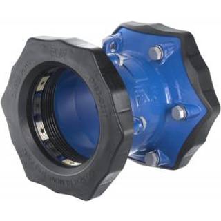 AVK SUPA MAXI kobling DN225. 224-257 mm. PN16. Trækfast & universal. A4 bolte. Duktiljern