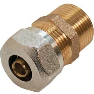 Roth Overgang 20 mm x 3/4" nippel rødgods