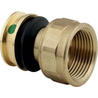 Viega Raxofix overgang 32 x 1 muffe/muffe rødgods