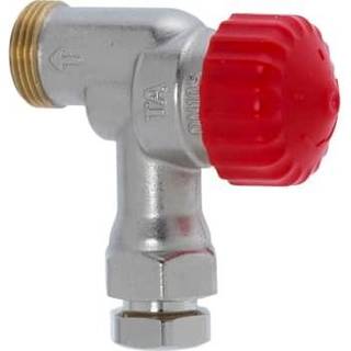 TA Calypso TRV-3 radiatorventil DN10. M22x1,5. Omvendt vinkel til 2-strengsanlæg