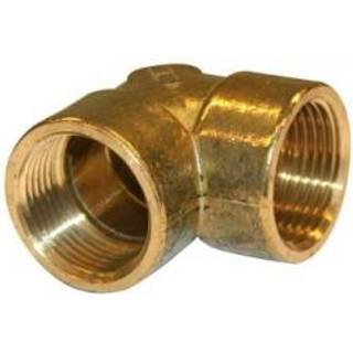 Vinkel Muffe Muffe 1.1/4"-3/4" messing