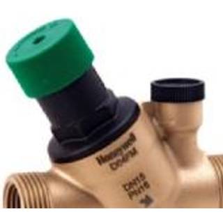 Honeywell D04FM mini trykreduktionsventil indv. 3/4'' og udv. 1'' gevind.