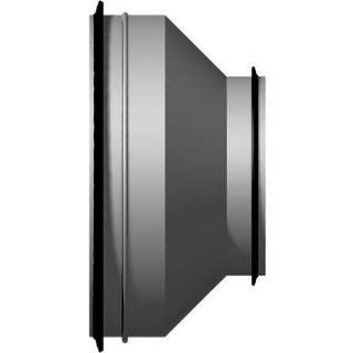centrisk kort reduktion Ø200-100 mm Nippel/Nippel, længde 58mm