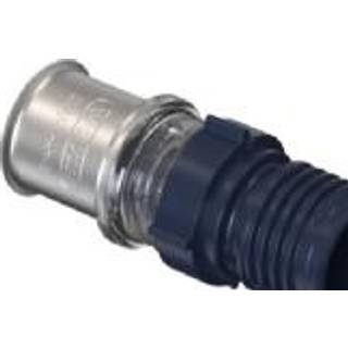 Wavin Tigris K5 overgang med nippel 20 mm x 1/2''. PPSU. Til U, UP, H, B , TH bakker