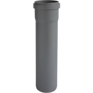 Nicoll HTP afløbsrør med muffe Ø40, 150 mm, grå.