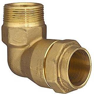 Isiflo vinkel med nippel 32 mm x 1.1/4'' 90°