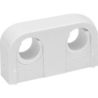 Faluplast Snap 14010 Rørbøjle Dobbelt, 18-22 mm Hvid