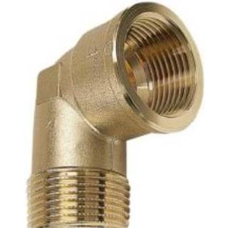 PURAFIT vinkel 1.1/2'' muffe/nippel. 90°. Siliciumbronze. Blyfri.