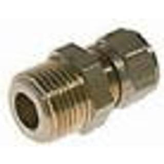 Overgang 3/4" - 28 mm med nippel Kompressions Fittings
