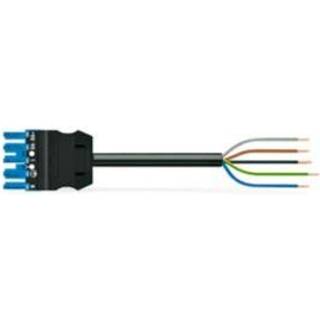 Tilslutningskabel 5G1,5 Hun Pvc 2M Blå Wago