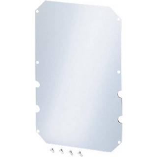 Hensel Montageplade t/mi3-4 kasser, 265x415x4mm